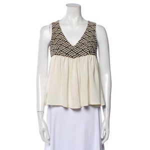 ba&sh V-Neck Tank Top (Size XS)